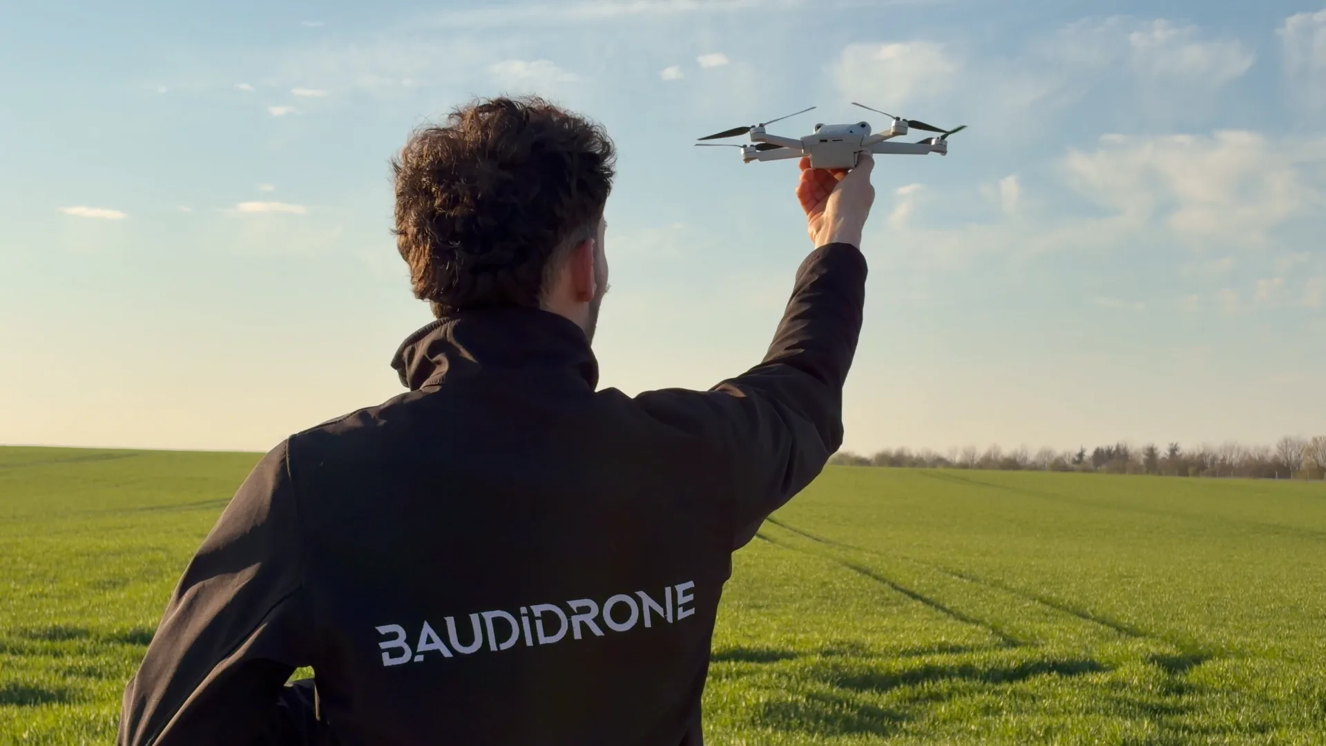 Augustin Baudinet, pilote drone professionnel