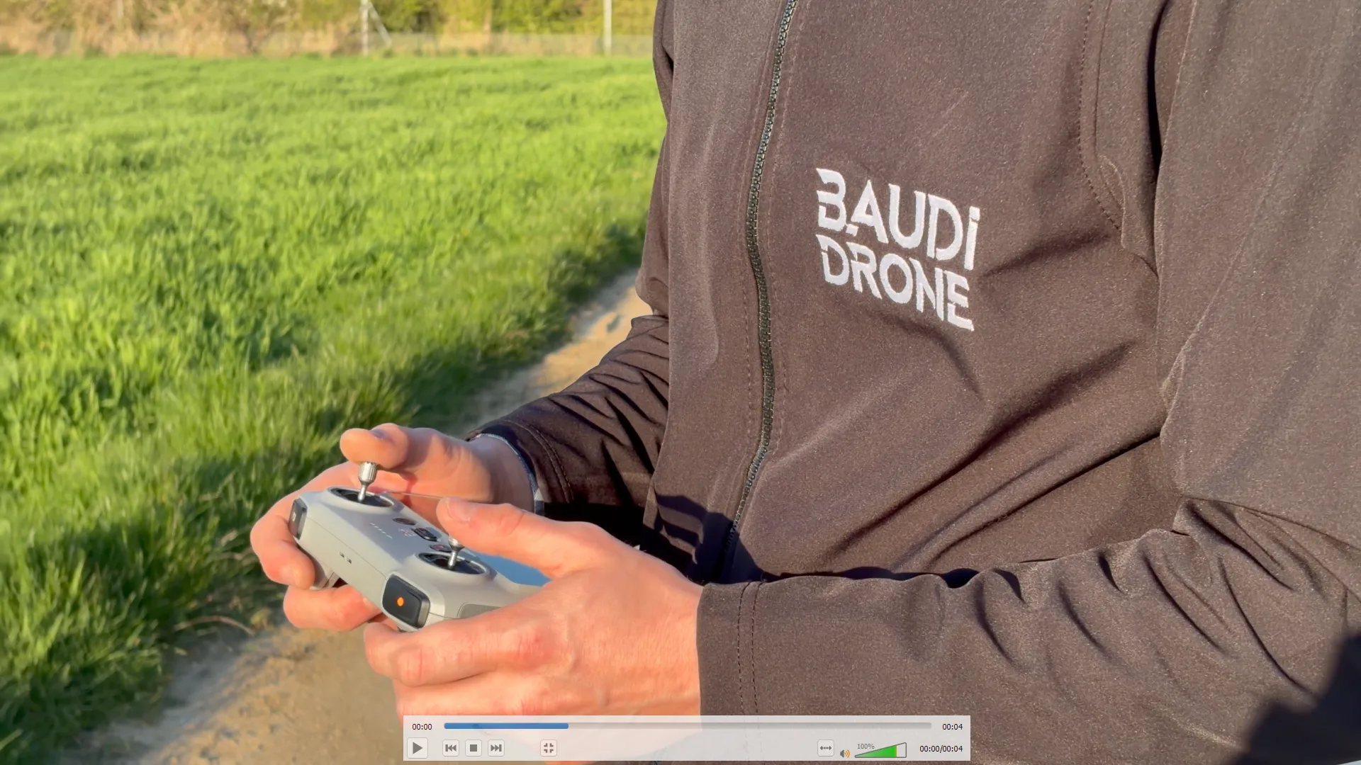 Paysage aérien capturé par drone