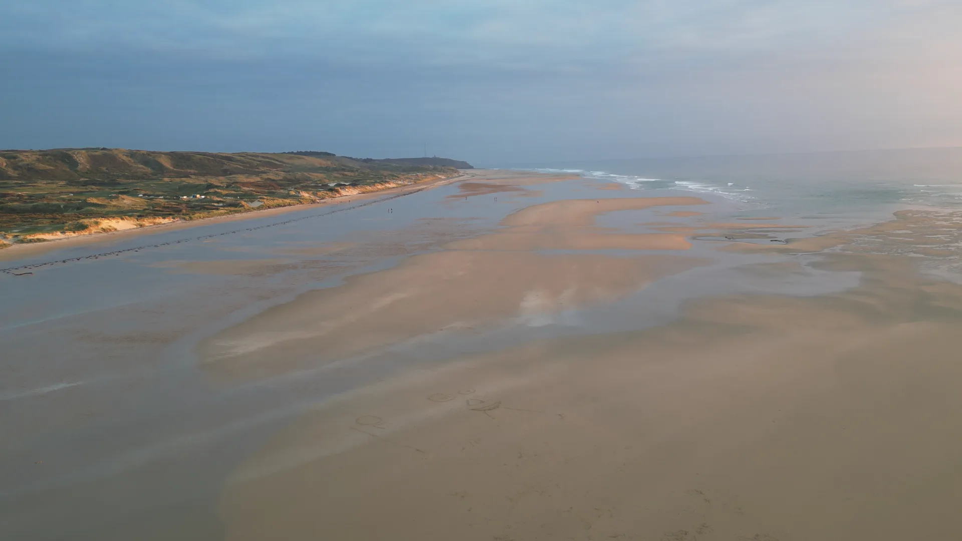 Surfeurs & coucher de soleil — Normandie — 8