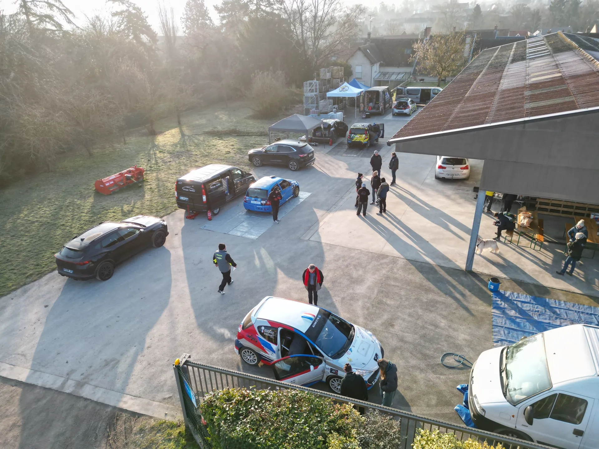 Séance d'essai — Pilote de rallye — 9